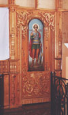 Боковой вход в алтарь Храма преображения Господня с. Вельяминово Домодедовского р-на